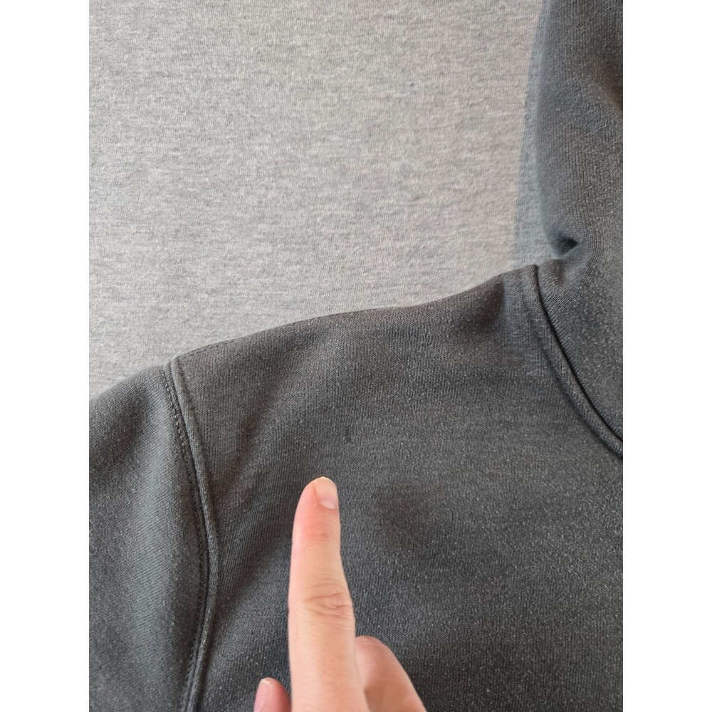 Carhartt‎ Rain Defender Hoodie Sweatshirt Mens M Gray Western Loose Fit 100615 - Picture 7 of 11